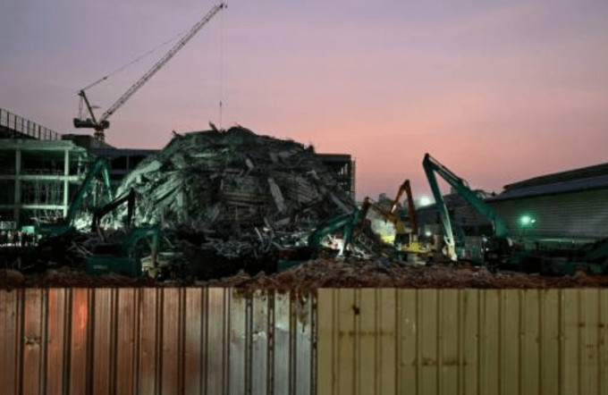 曼谷倒塌审计署在建大楼